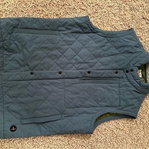 Relwen Quilted Tanker Vest mens large